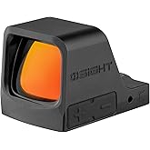 Osight C Micro Red Dot Sight, 3 MOA Dot & 32 MOA Circle Reticle, 407c/507c Footprint Open Reflex Sight, Parallax-Free Durable Sights for Full-Sized Setups