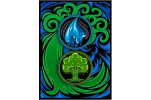 REALM GUARD (Blue Green) - 100ct Textured TCG/MTG Art Card Sleeves