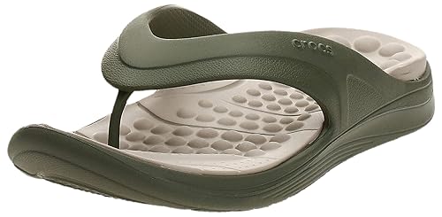 army green crocs