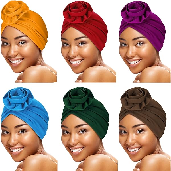 KISS COLORS & CARE Top Knot Turban – Vorgebunden, Schwarz, Dehnbar & Weich Zum Schlafen, Haarschutz Für Alle Haartypen