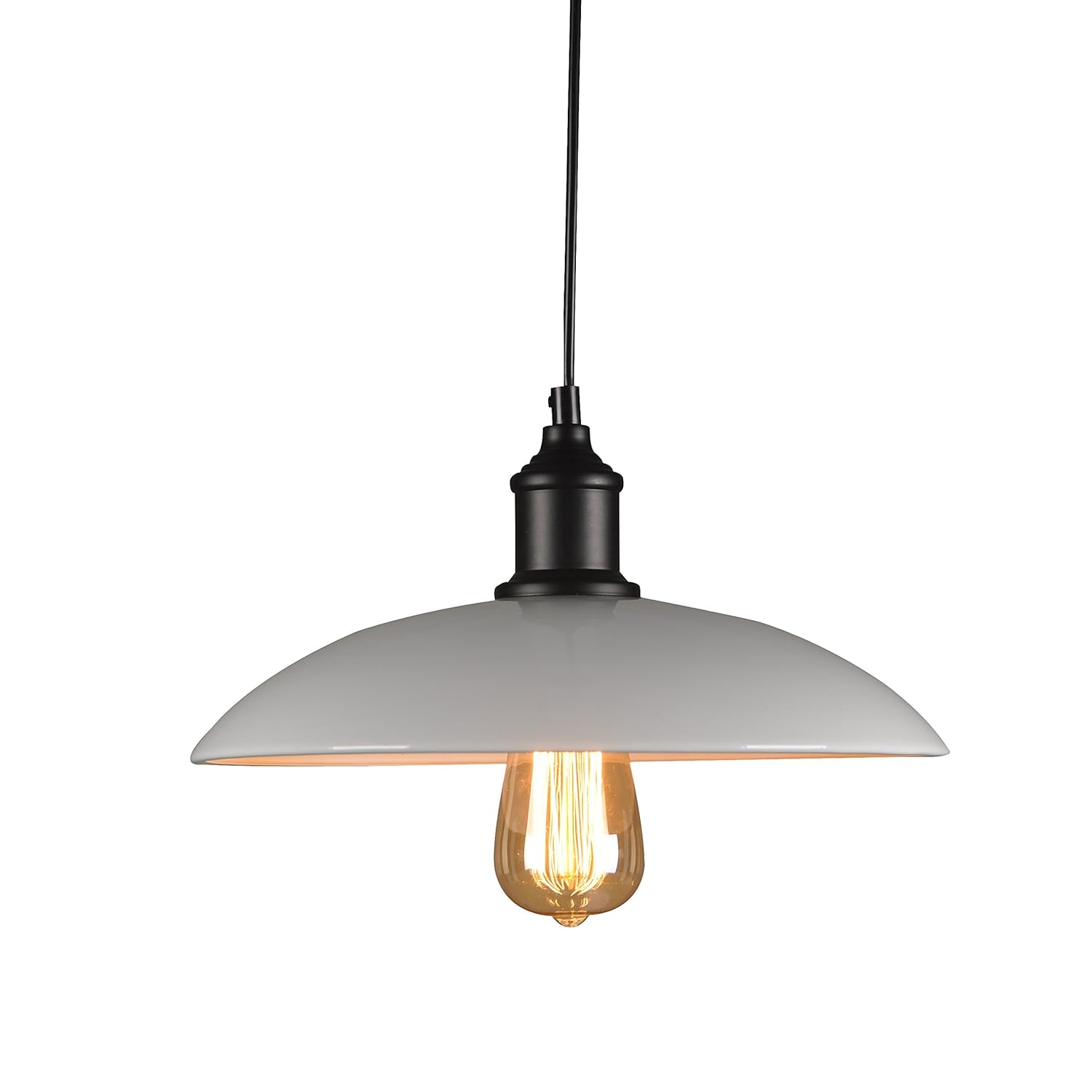 Lightess 40W Industrie Retro Hängelampe Vintage Loft Deckenleuchte