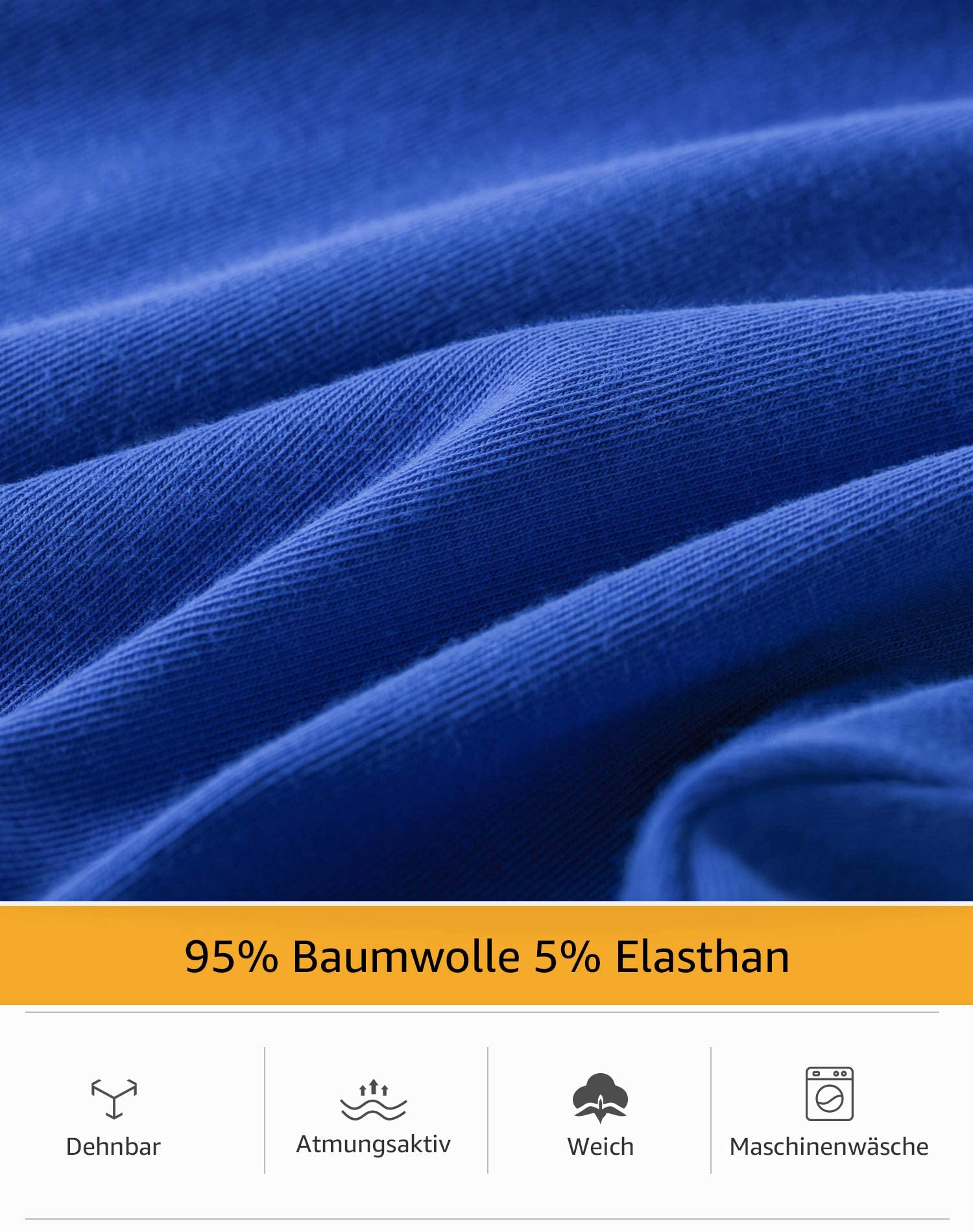 INNERSY Unterhosen Männer Baumwolle Boxershorts mit Eingriff Herren Bunt Unterwäsche 7er Pack (L, Rainbow Color) 5