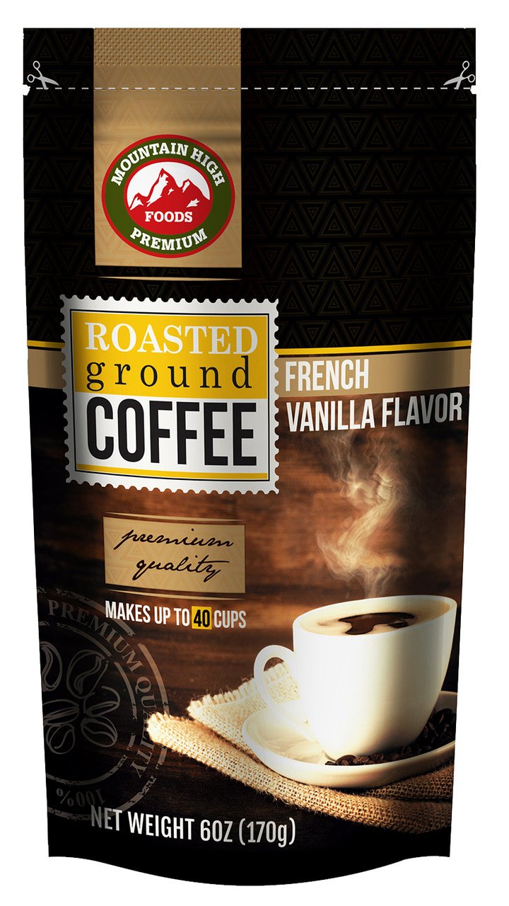 Mountain High Coffee 6oz Ground Coffee Bags 12 Count