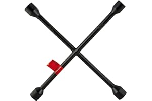 Pro-Lift W-9010P 14-Inch Heavy Duty SAE Lug Wrench - 4-Way Cross Wrench