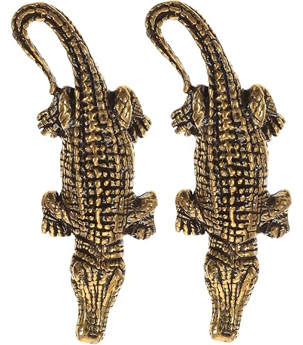 Amazon.com: IWOWHERO Keychain Brass Crocodile Keychain Pet