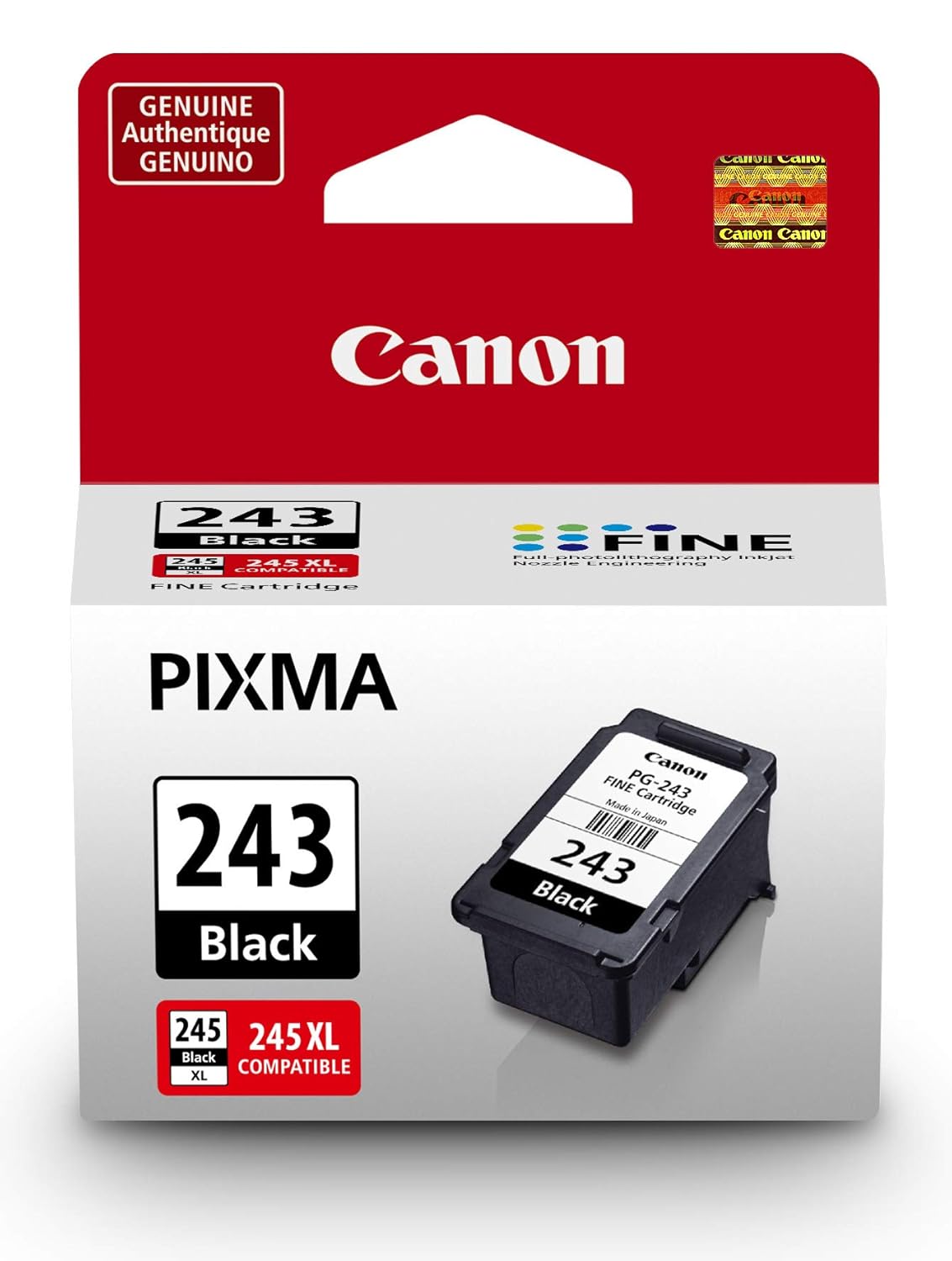 Amazon.in Buy PG243 Black Ink Cartridge Online at Low Prices in India