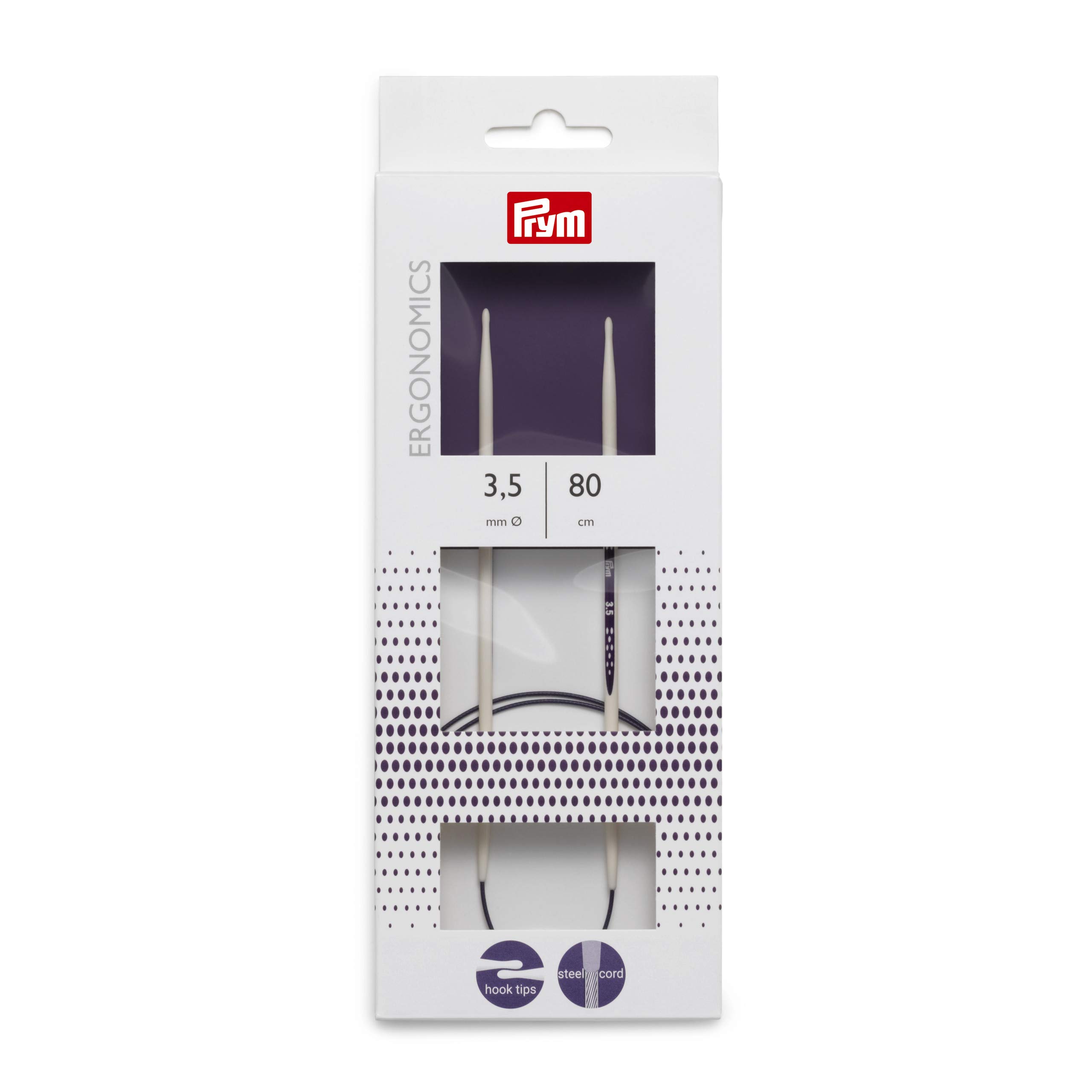 Prym - Ergonomics (80cm, 3.50mm) Circular Needle - 1 Unit