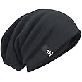 HISSHE Men's Slouch Slouchy Beanie Oversize Summer Winter Skull Cap N010