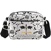 ENSIANTH Dragon Rider Crossbody Bag Dragon Lover Gift Bookish Messenger Bag Violet Sorrengail Fantasy Reader Gift (infinite HengCB)