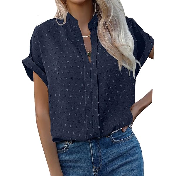 トップス Mocmoc blouse/Navy jnhearts Patterned chiffon blouse - Navy blue/paisley pattern