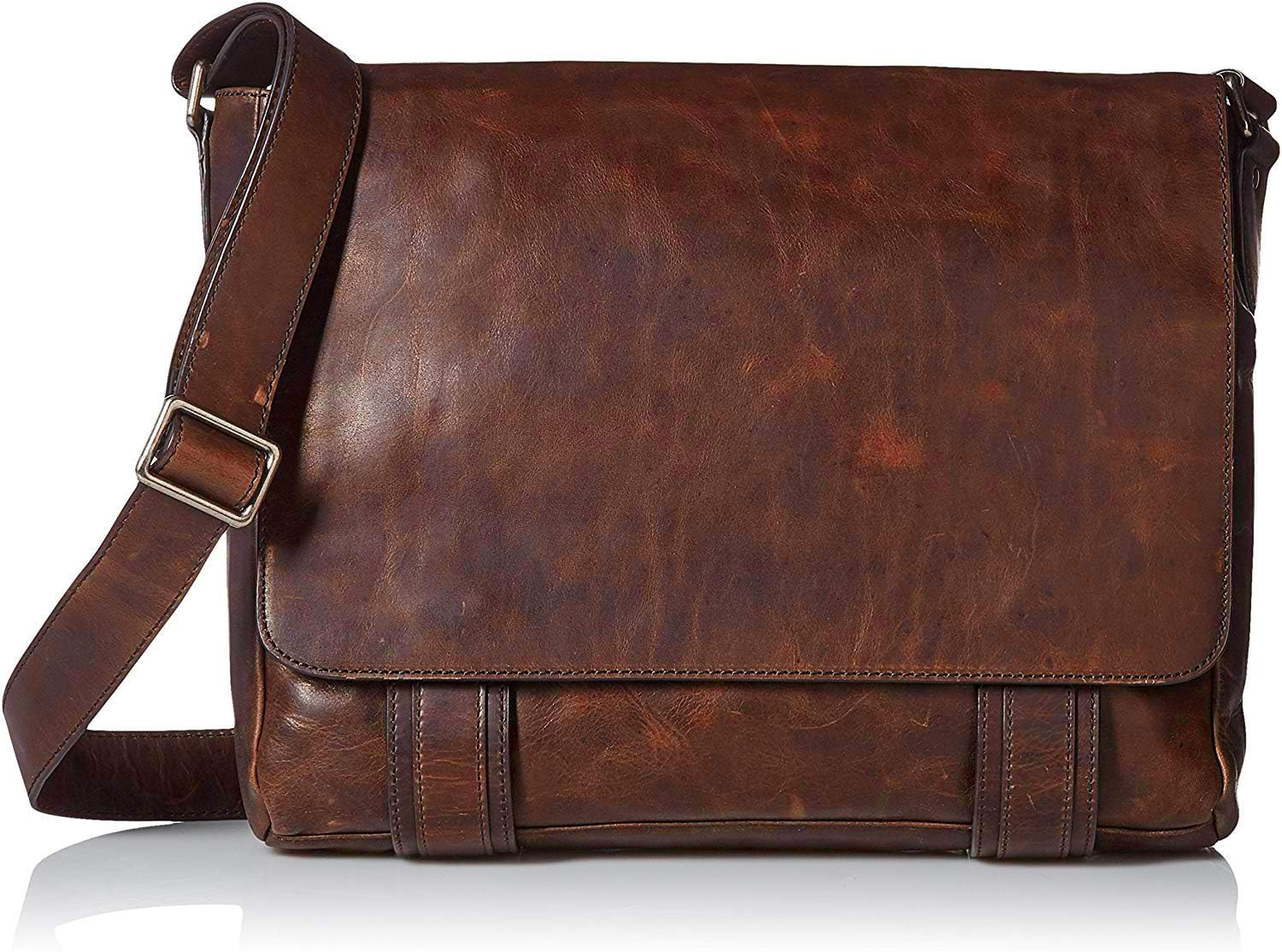 FRYE Men's Logan Messenger Bag, Cognac, One Size Fashion