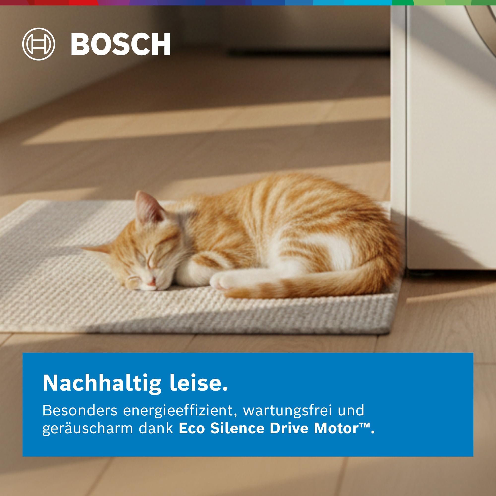 Bosch WGG254F10, Serie 6, Waschmaschine 10 kg, 1400 UpM, Frontlader, i-DOS Waschmitteldosierung, Fleckenautomatik, Iron Assist - weniger Falten, Touch Control, Schnelles Waschen, AquaStop, Weiß 7