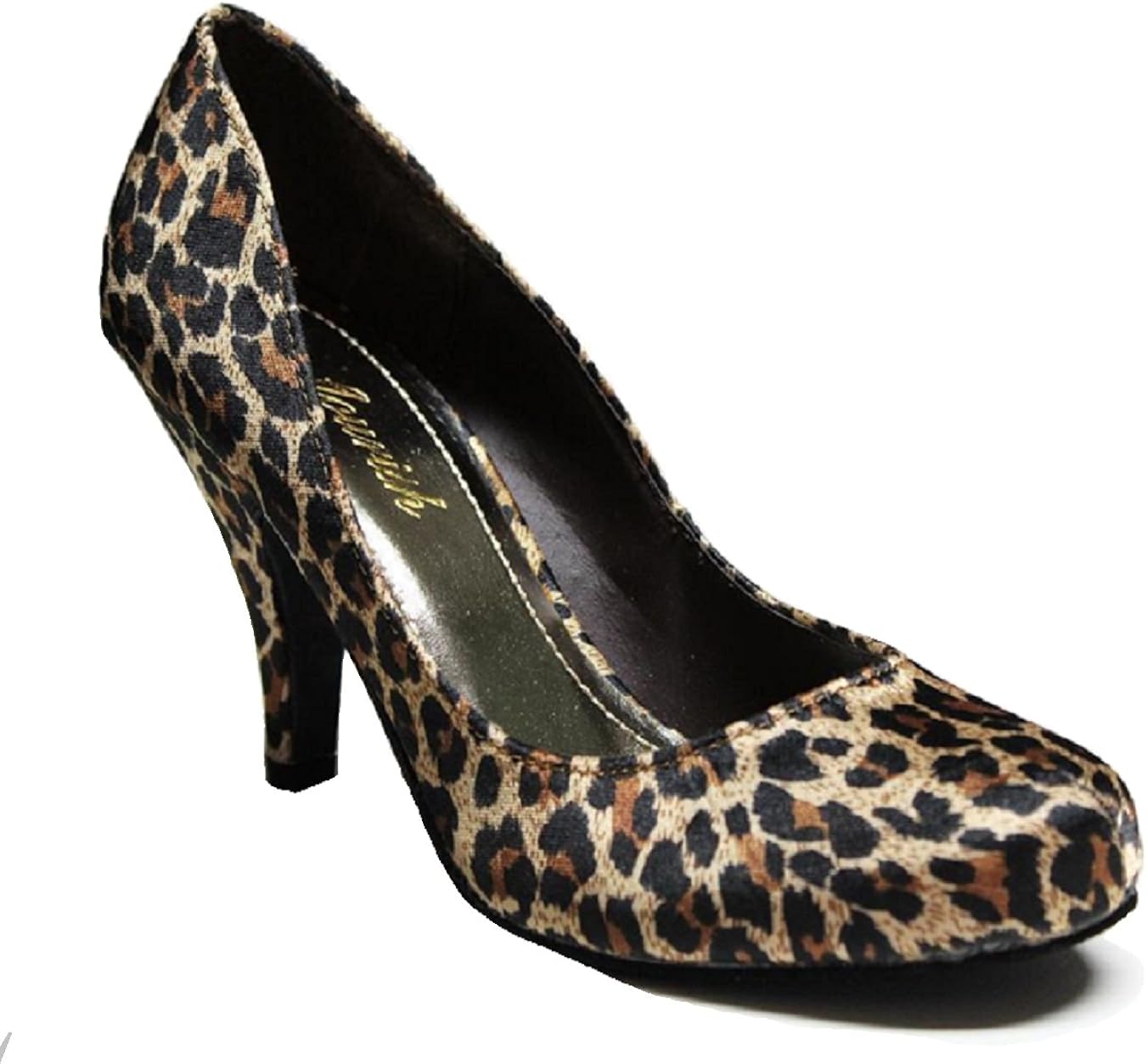 leopard and black heels