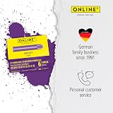 ONLINE Standard Ink Cartridges 6pc Purple Universal Fountain Pen Rollerball view 6