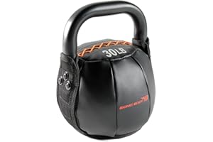BIONIC BODY by Marcy Soft Kettlebell with Handle for Weightlifting, Conditioning, Strength and core Training