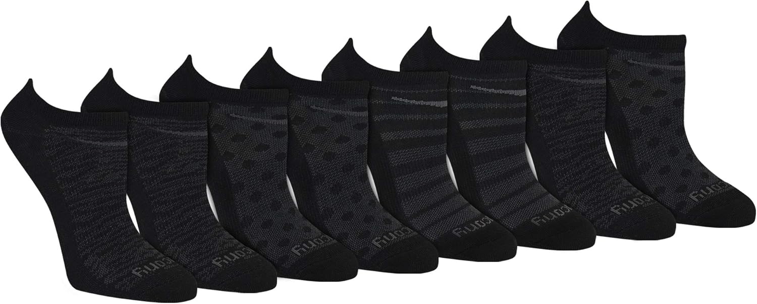Saucony Women's Performance Super Lite No-Show Athletic Running Socks Multipack, Black Fashion (8 Pairs), Shoe Size: 5-10 at  Women’s Clothing store