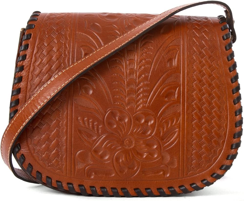 Patricia Nash Women's Salerno Saddle Bag Cross Body Handbag Handbags