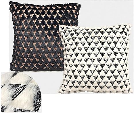 Amazon 抱き枕カバー 装飾枕カバー おしゃれ まくら おしゃれ ソファ背 ファッション 三角形 安眠グッズ ぬいぐるみ 座布団カバー だき枕 毛 さ 抱き枕 毛織物 ホワイト 45 45cm 30 50cm 30 50cm ネイビー 抱き枕 オンライン通販