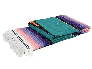 Amazon.com: Open Road Goods - Manta de yoga mexicana con ...