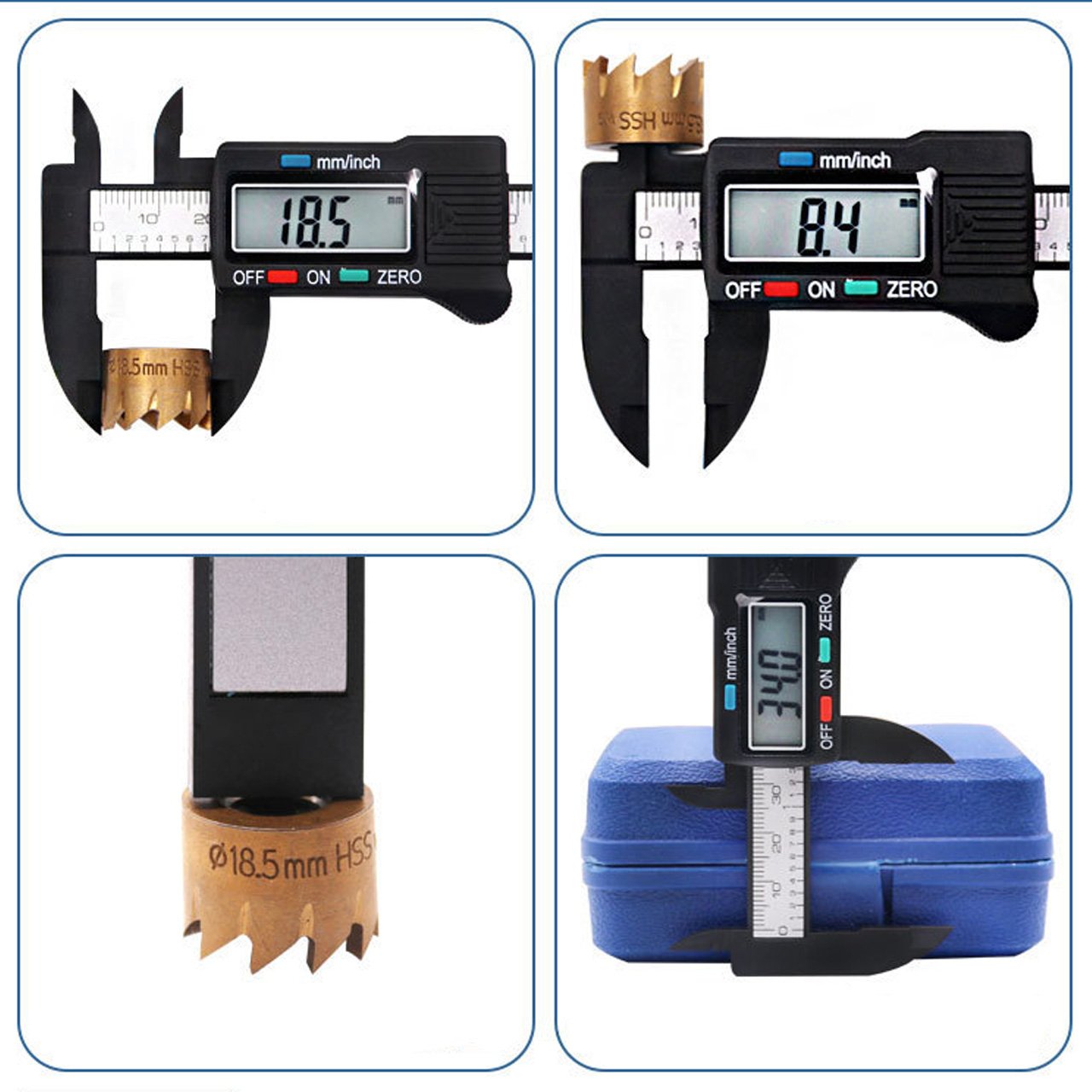 Digitaler Messschieber, July Miracle Extra-Großen LCD-Bildschirm 150mm 0-6 Zoll Millimeter/ Zoll Conversion Gauge Messwerkzeug