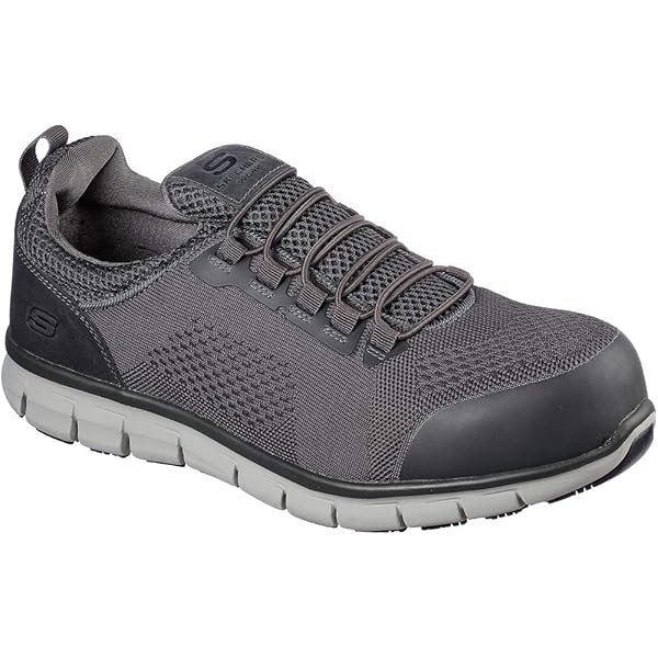 洋書 Synergy Matters Skechers Work Synergy Omat Alloy Toe Work Shoe – Detailed
