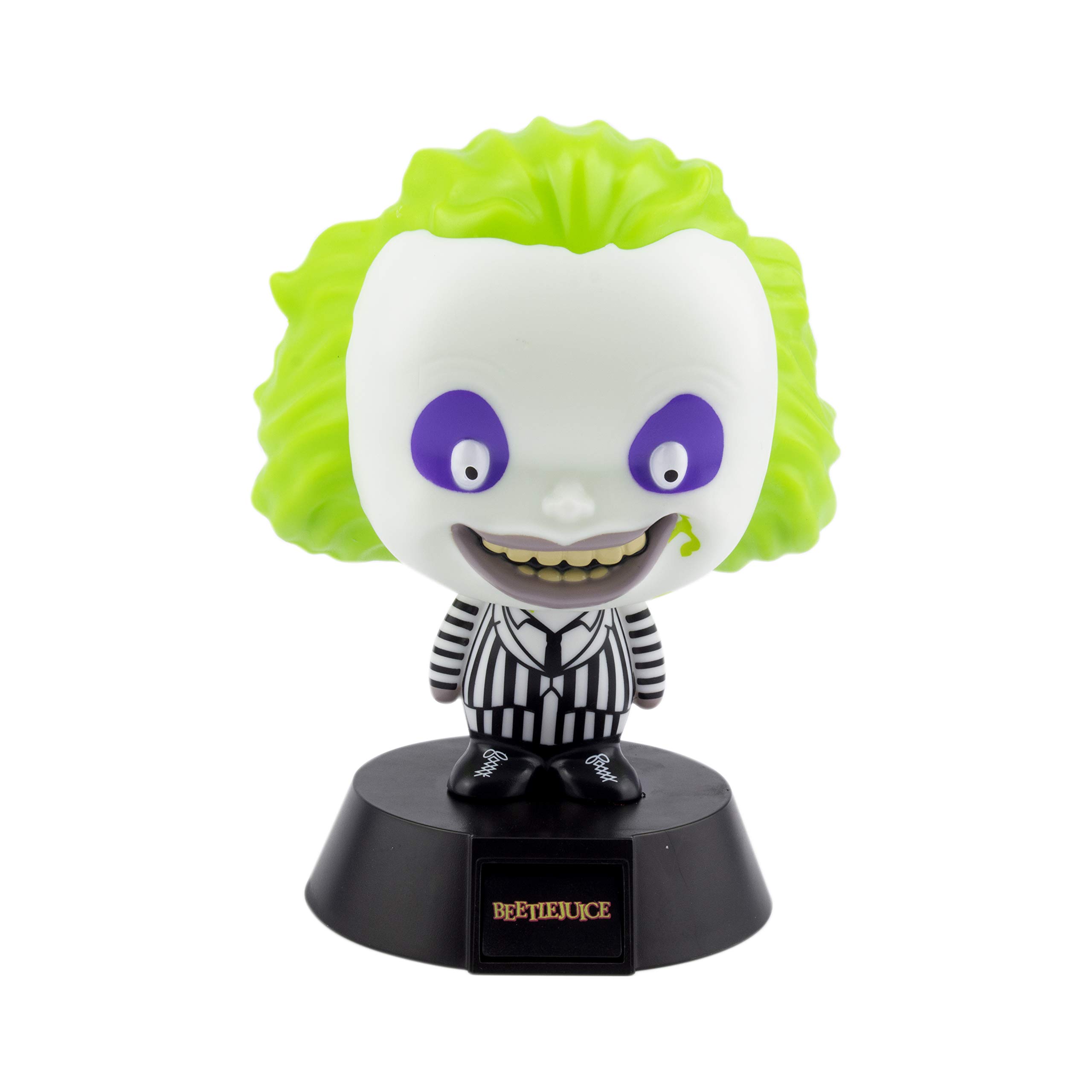 Paladone Beetlejuice 3D Icon Night Light or Desk Lamp BDP | Officially Licensed from The 1988 American Horror Film | Battery Powered 2X AAA