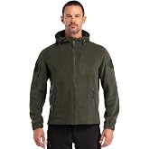 BAERSkin Tactical Hoodie Jacket for Men - Military Style Fleece Sweater for Cold, Rain, Wind or Snow