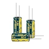 Cermant 10pcs 50V 2200UF Capacitor
