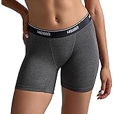 Woxer Boxer Shorts for Women - 5" Baller Boy Shorts Underwear, Soft Modal, Chafe Free - Breathable & Moisture-Wicking