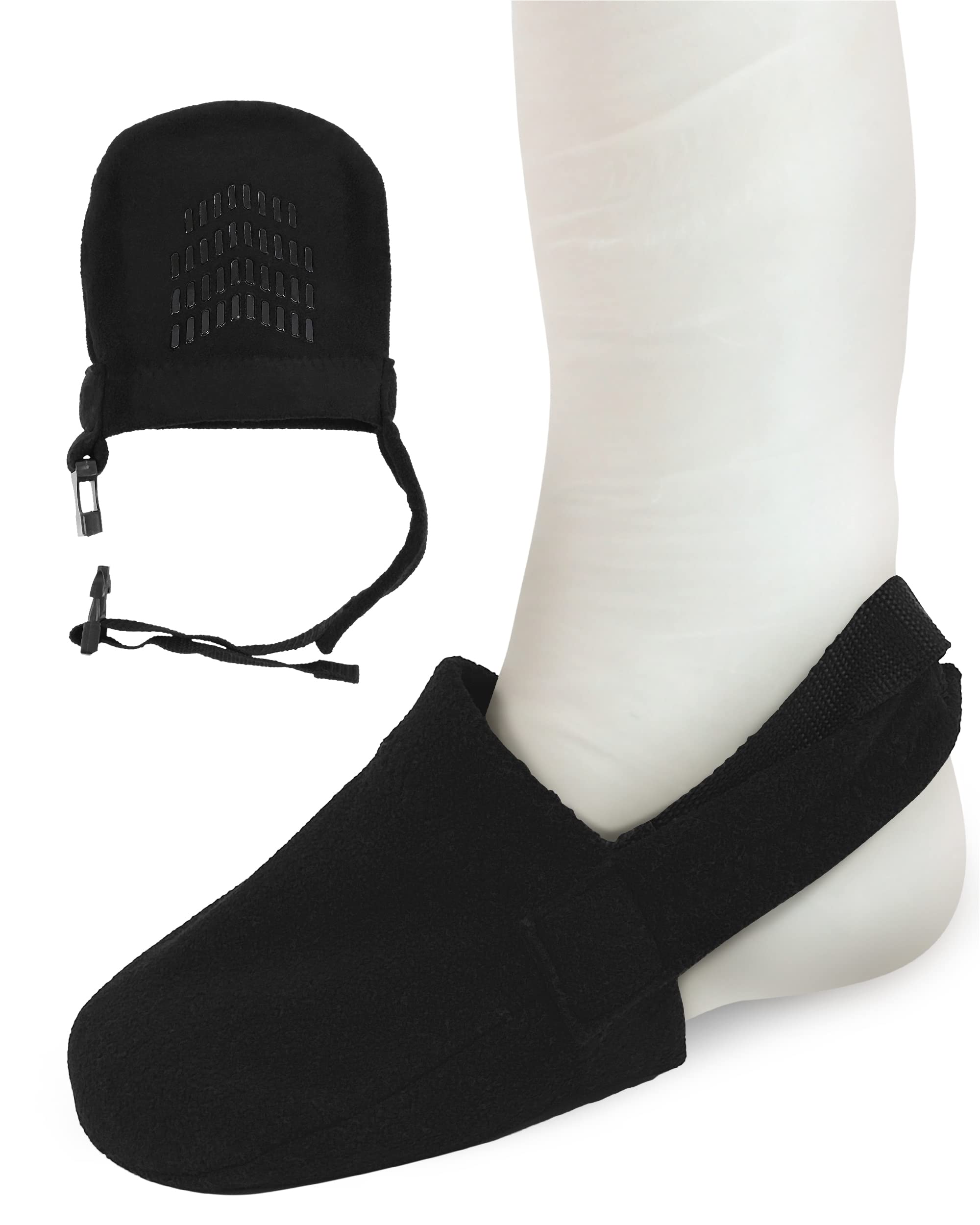 Photo 1 of Pembrook Cast Sock Toe Cover - Great for Leg, Foot and Ankle Casts.Black, OS