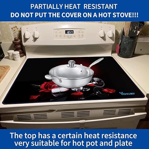 Stove Top Cover 28 X 20 Inches – Heat Resistant, Diatomaceous Earth, Anti-Slip, Scratch-Proof, Multi-Use Kitchen Countertop Extender