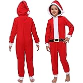 Rabtero Unisex Kids Animal Onesie, Kids Tiger Onesie Costume, Halloween Christmas Carnival Cosplay Costume for Girls Boys