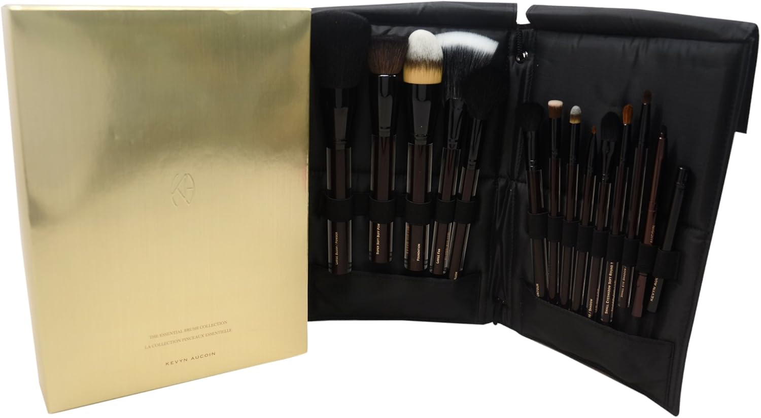 Kevyn Aucoin The Essential Brush Collection 14 Piece Kit for Women