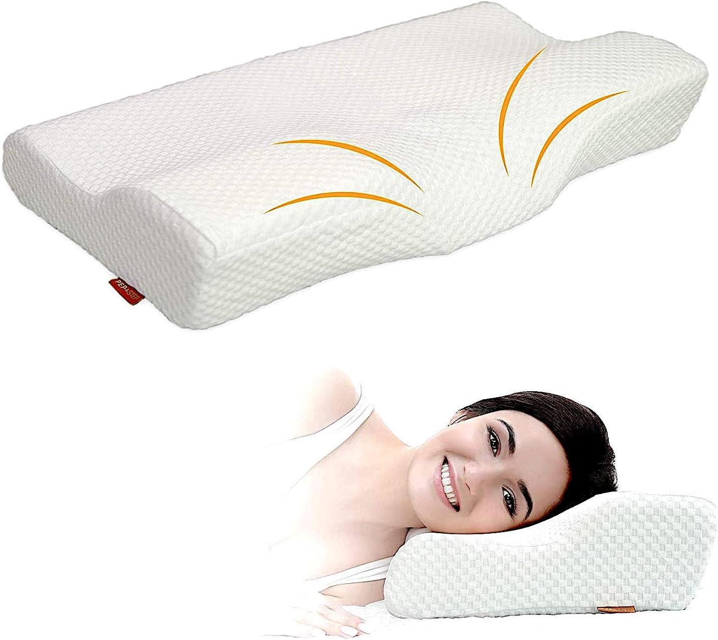 Sleep Positioners Memory Foam Pillow Side Sleeper Pillow Premium