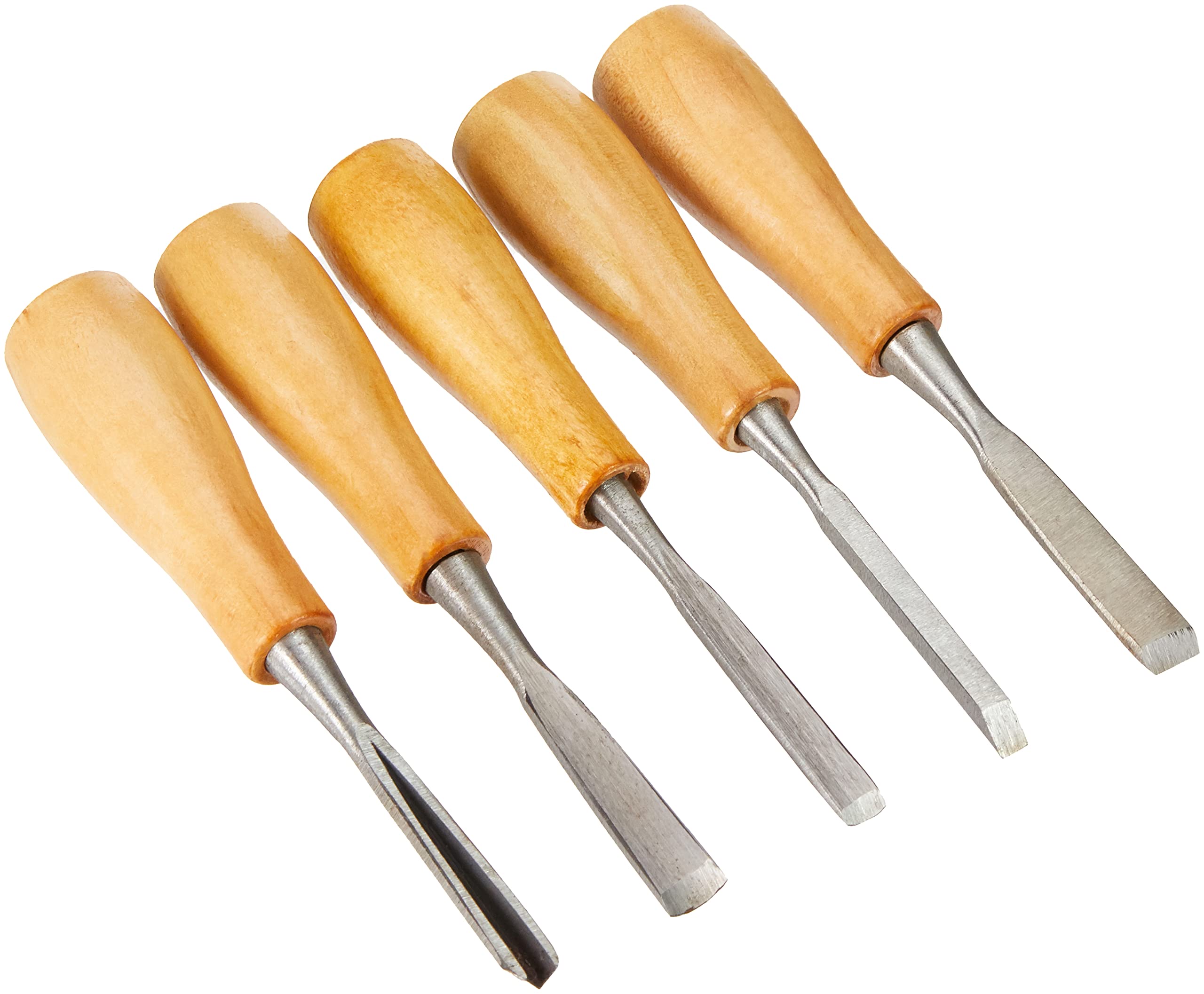 RAYHER 5-Parts Tools for Wood Carving, Plastic, Multi-Colour, 14 cm