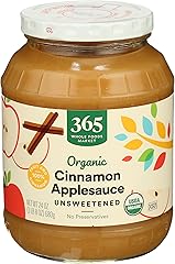 365 by Whole Foods Market, Organic Cinnamon Applesauce, Unsweetened, 24 Ounce