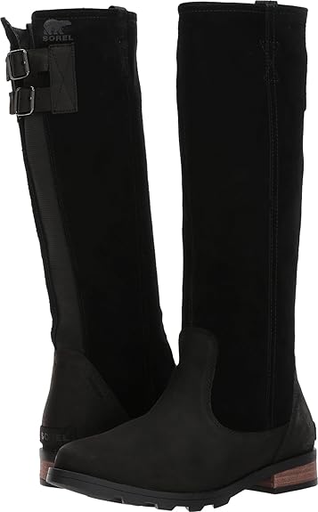 sorel emelie leather tall boots