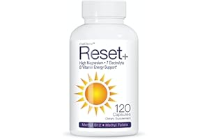 CELCLENE Reset+, 7 Energy Electrolytes, High Methyl B12, Methyl Folate, Pink Salt, High Magnesium, Super B Complex, Green Tea & Green Coffee Extracts, Biotin, Zinc, 72 Trace Minerals