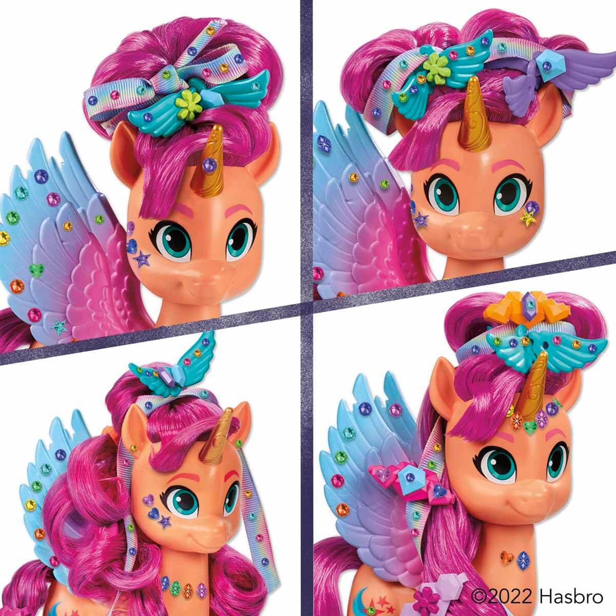 My Little Pony Ribbon Hairstyles - Sunny Starscout
