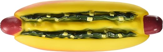 hot dog squeaky toy
