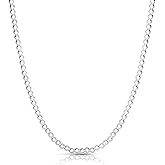 Sterling Silver Italian Bead Ball Chain Necklace - Handmade, 5MM & 6MM, 16-24 Inch, Women's Jewelry