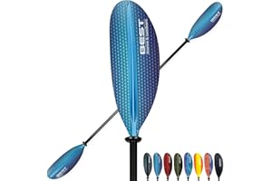 Best Marine and Outdoors Kayak Paddle, Carbon Fiber Shaft & Fiberglass Reinforced Polypropylene Blades, 220cm, 234cm, 250cm, Lightweight Kayak Paddles for Adults