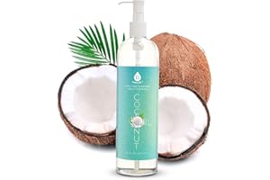 Pursonic Pure Unscented Fractionated Coconut Oil - 16 Oz Multipurpose Oil for Skin, Hair, Body Massage & Makeup Removal - Carrier Oil for Essential Oils and Aromatherapy
