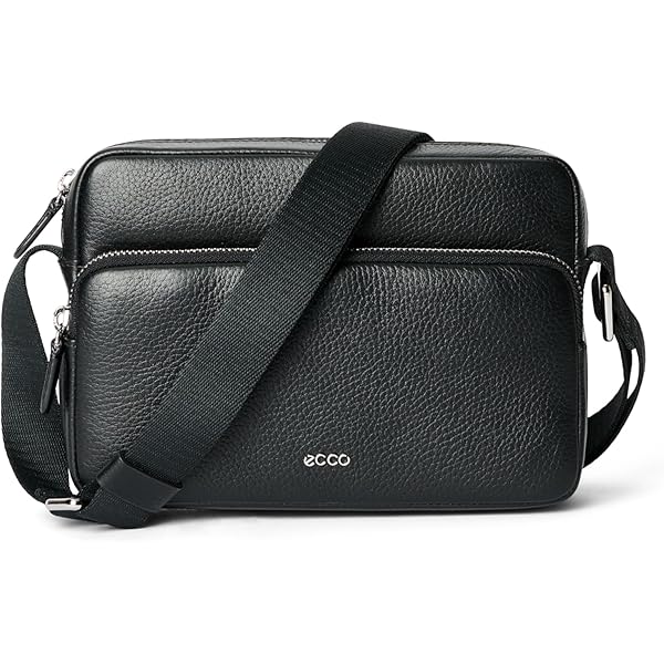 ECCOレザー ショルダーバッグ camera bag pebbled ECCO Camera Bag Pebbled レザーカメラバッグ | グリーン