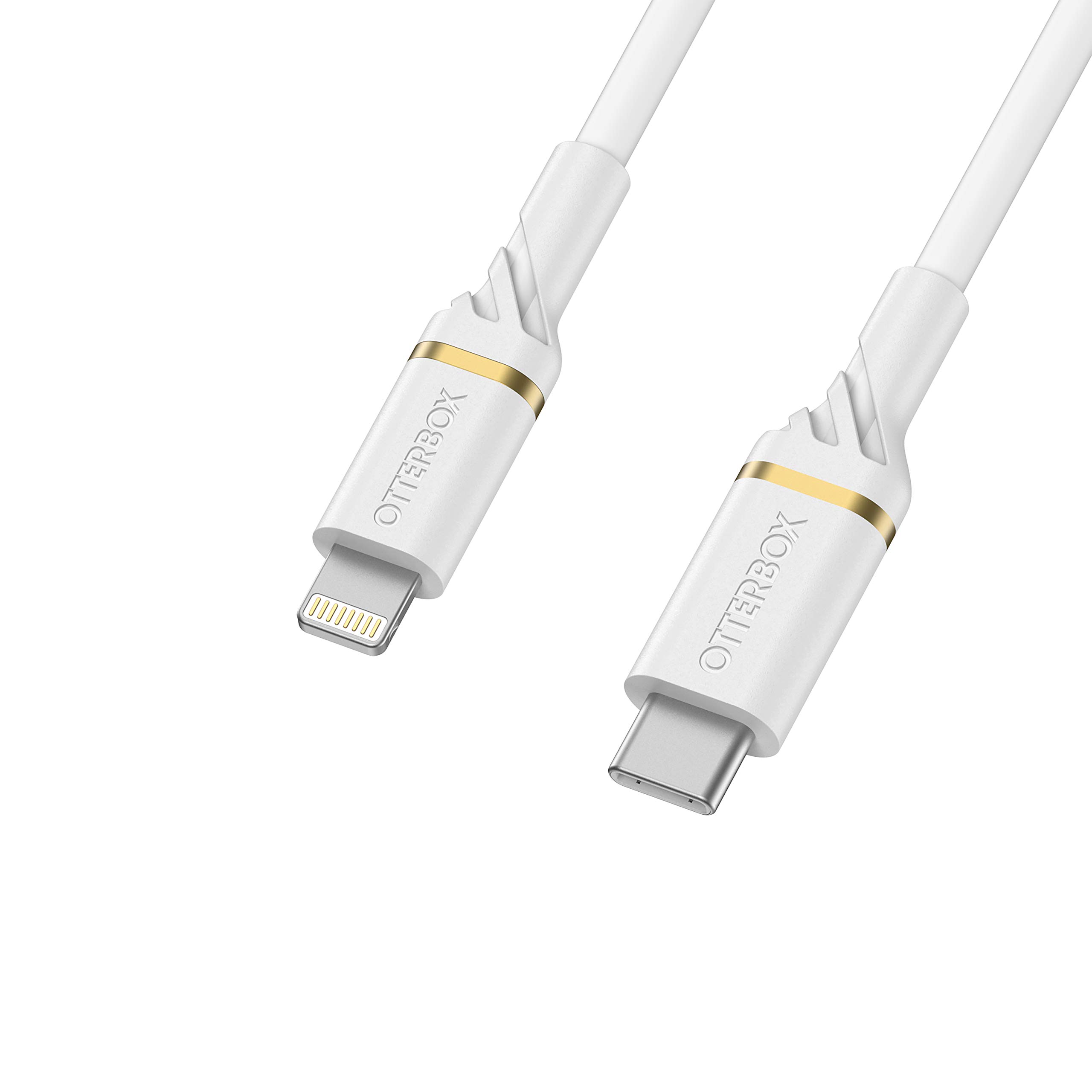OtterBox Performance Fast Charge Cable Lightning to USB-C 3.3FT - White