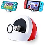 Antank Tiny Charging Stand Compatible with Nintendo Switch and Switch Lite/Switch OLED, Type-C Port Charge Dock Station no Pr