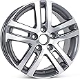 New 16" Alloy Wheel for Volkswagen Jetta VW 2005-2018 Machined with Charcoal Rim 69812
