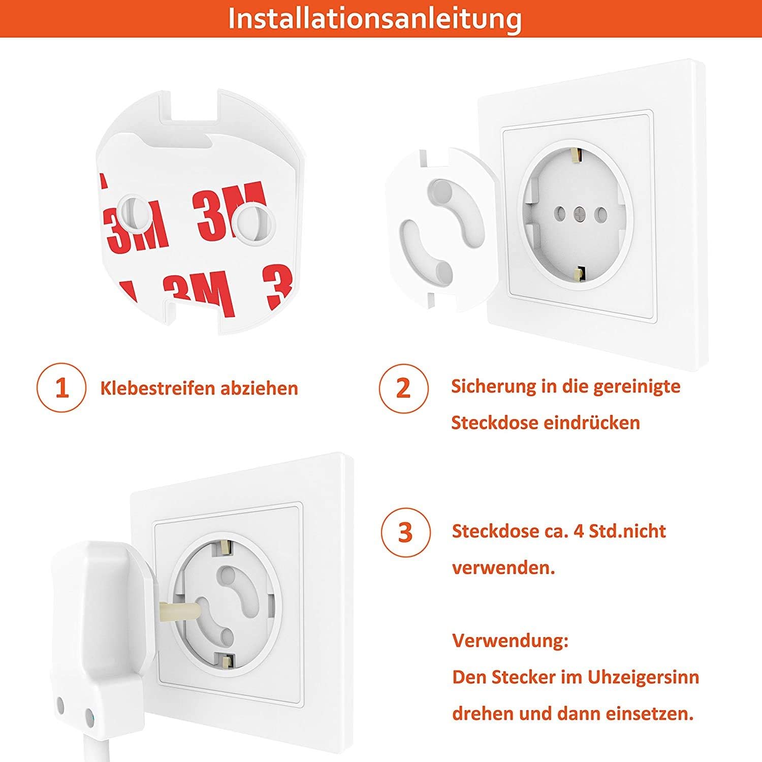 Caches Prises Pieces Protecteur De Fiche De Securite Pour Bebe Solidement Lie Couvercle De Prise De Securite Pour Enfant Cache Prise Et Prise Geeke Blanc Securite Domestique Ram Mount Co Uk