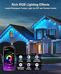 Fussion 200ft Permanent Outdoor Lights for