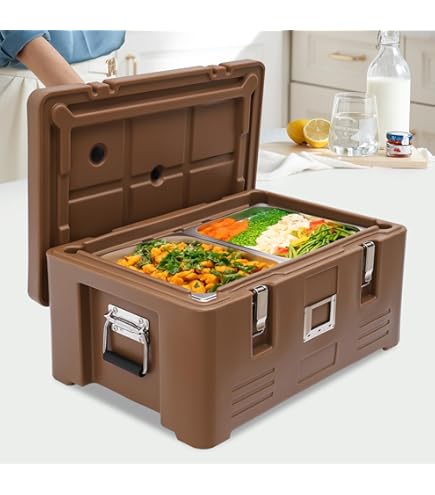 30L Insulated Food Pan Carrier Food Warmer Box Catering Hot Warmer Box - View #10